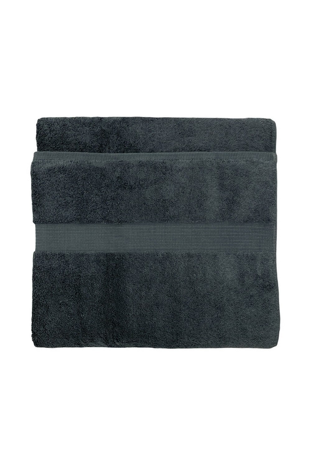 Cleopatra Egyptian Cotton Hand Towel - Charcoal