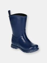 Load image into Gallery viewer, Muck Boots Childrens/Kids Bergen Mid Kids Lightweight Rain Boots (Navy)