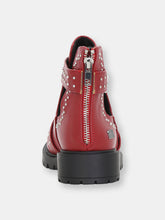 Load image into Gallery viewer, Red Kylie Ankle Boot
