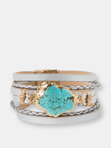 Braided Turquoise Bracelet