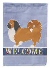 Load image into Gallery viewer, Pekingese Welcome Garden Flag 2-Sided 2-Ply