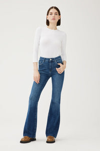 MIA - High Rise Flare Jeans - Seaborn