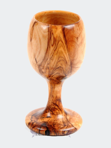Wooden Goblet- Small Olive Wood Goblet