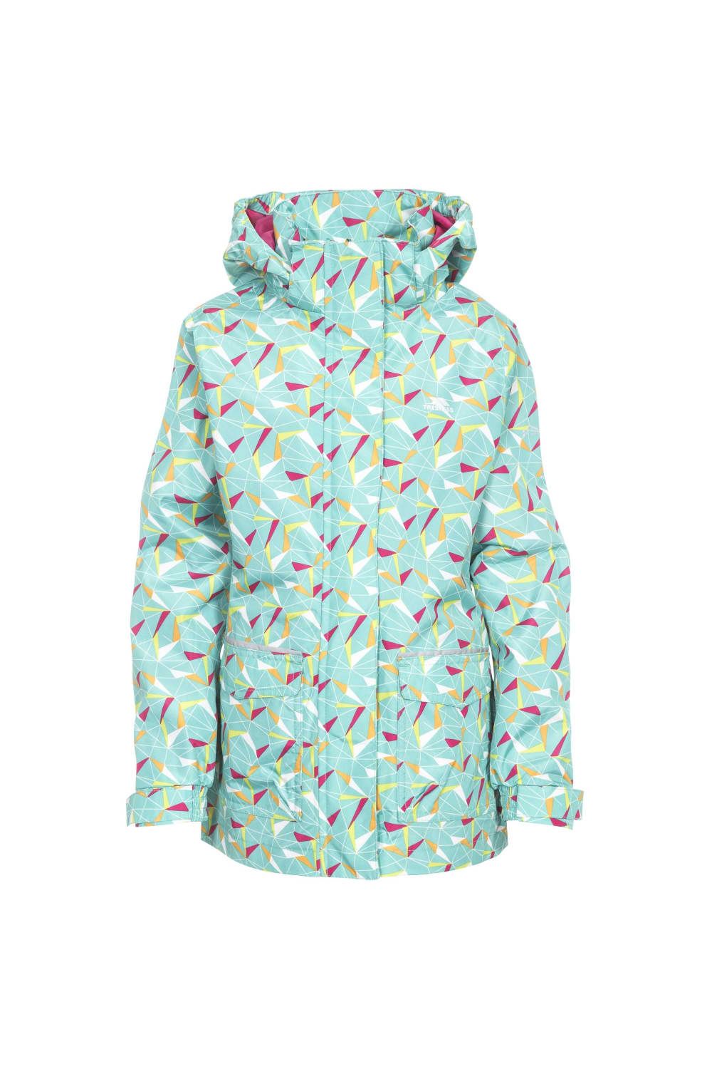Trespass Childrens Girls Twinkling Waterproof Jacket (Lagoon)