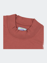 Load image into Gallery viewer, Rise Mock Neck T-Shirt, Terracotta