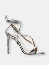 Load image into Gallery viewer, Vikki Metallic Leather Sandal