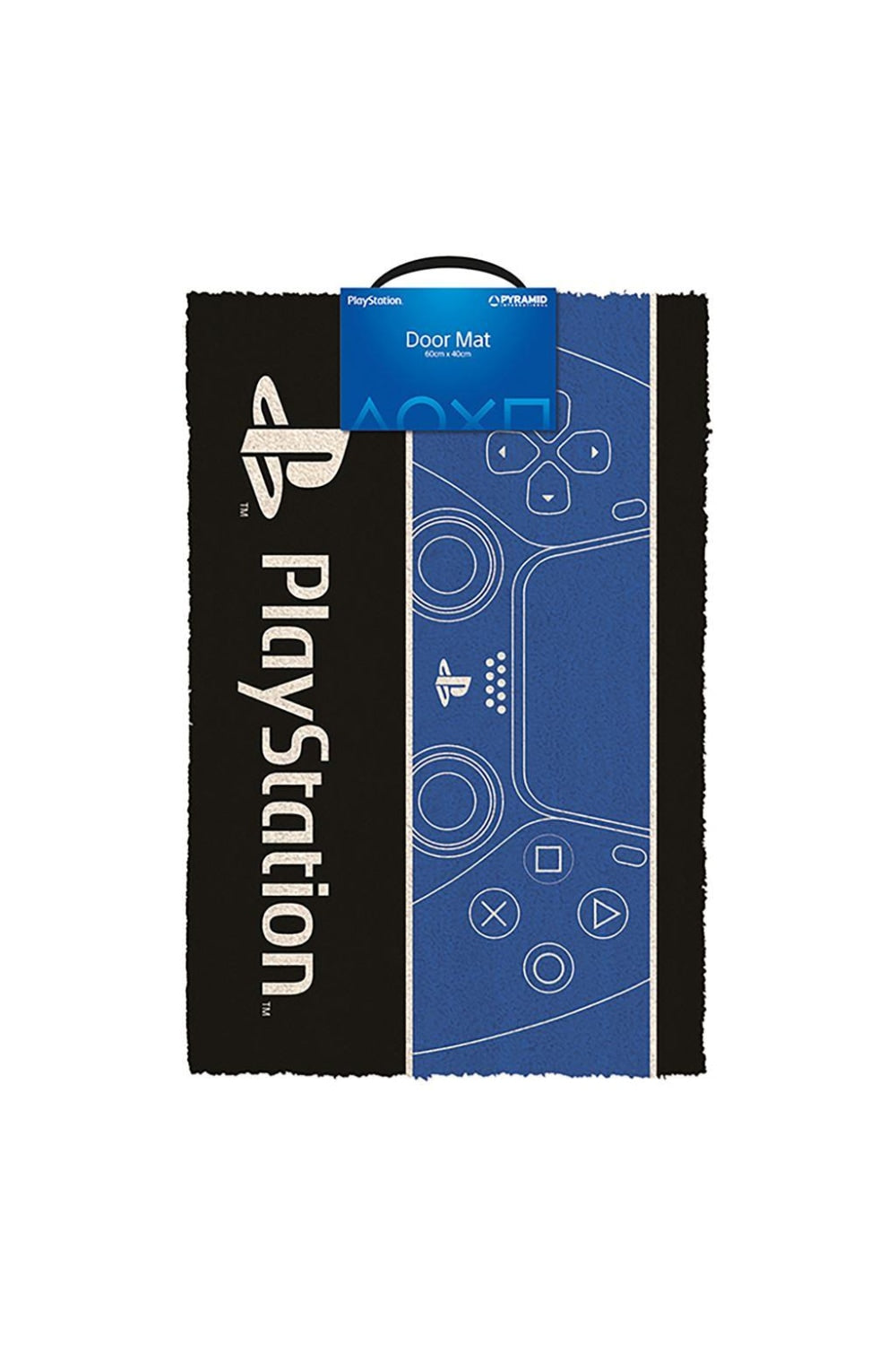 X-Ray Section Door Mat - Blue/Black