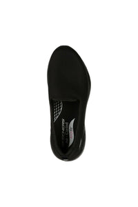 Womens/Ladies GOwalk Arch Fit Grateful Shoes - Black