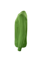 Load image into Gallery viewer, Unisex Adult Classic Melange Round Neck Sweatshirt - Green Melange