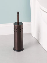Load image into Gallery viewer, Vented Stainless Steel Toilet Brush Set, Bronze