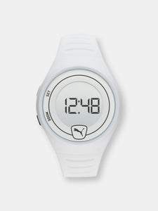 Puma Men's Faster P5027 White Polyurethane Quartz Fashion Watch