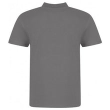 Load image into Gallery viewer, Awdis Mens Piqu Cotton Short-Sleeved Polo Shirt (Charcoal Grey)