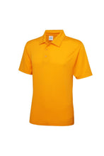 Load image into Gallery viewer, Mens Plain Sports Polo Shirt - Gold
