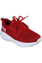 Load image into Gallery viewer, Skechers Boys Go Run Fast Valor Sneaker (Red/White)