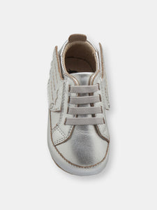 Silver Bambini Wing Shoes
