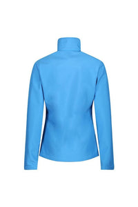 Regatta Womens/Ladies Ablaze Three Layer Soft Shell Jacket (French Blue/Navy)
