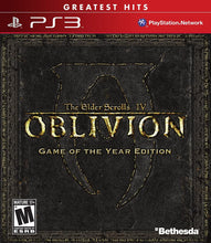 Load image into Gallery viewer, Elder Scrolls Iv: Oblivion Game Of The Year Edition [greatest Hits] - PS3