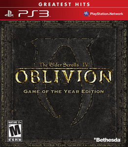 Elder Scrolls Iv: Oblivion Game Of The Year Edition [greatest Hits] - PS3