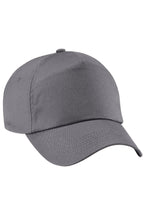 Load image into Gallery viewer, Unisex Plain Original 5 Panel Baseball Cap - Graphite Gray