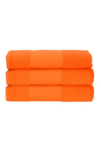 A&R Towels Print-Me Hand Towel (Bright Orange) (One Size)