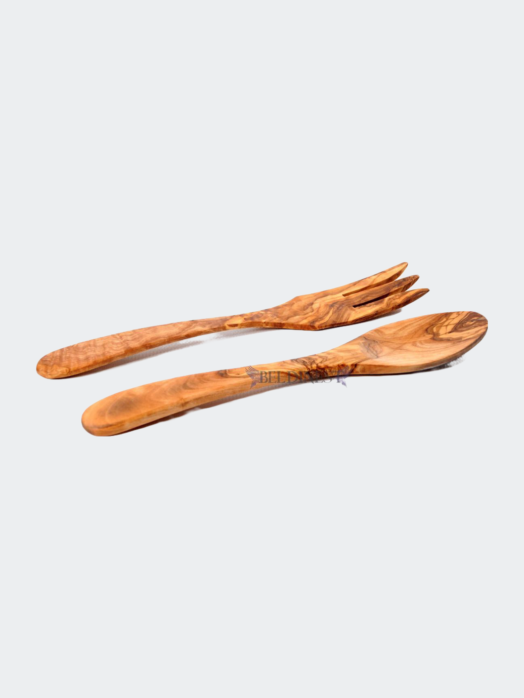 Olive Wood Spoon And Fork