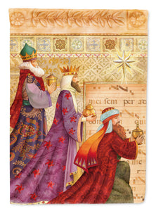 28 x 40 in. Polyester Christmas Three Wise Men Flag Canvas House Size 2-Sided Heavyweight