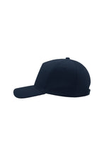 Load image into Gallery viewer, Atlantis Liberty Five Buckle Heavy Brush Cotton 5 Panel Cap (Navy)