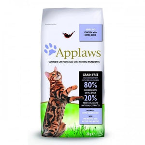 Applaws Natural Chicken And Duck Complete Dry Cat Food (May Vary) (14.1oz)