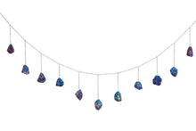 Load image into Gallery viewer, Peacock Ore Silver Healing Crystal Garland