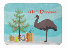 Load image into Gallery viewer, 19 in x 27 in Emu Christmas Machine Washable Memory Foam Mat