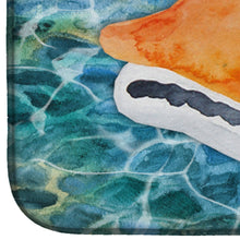 Load image into Gallery viewer, 14 in x 21 in Sea Shell Dish Drying Mat