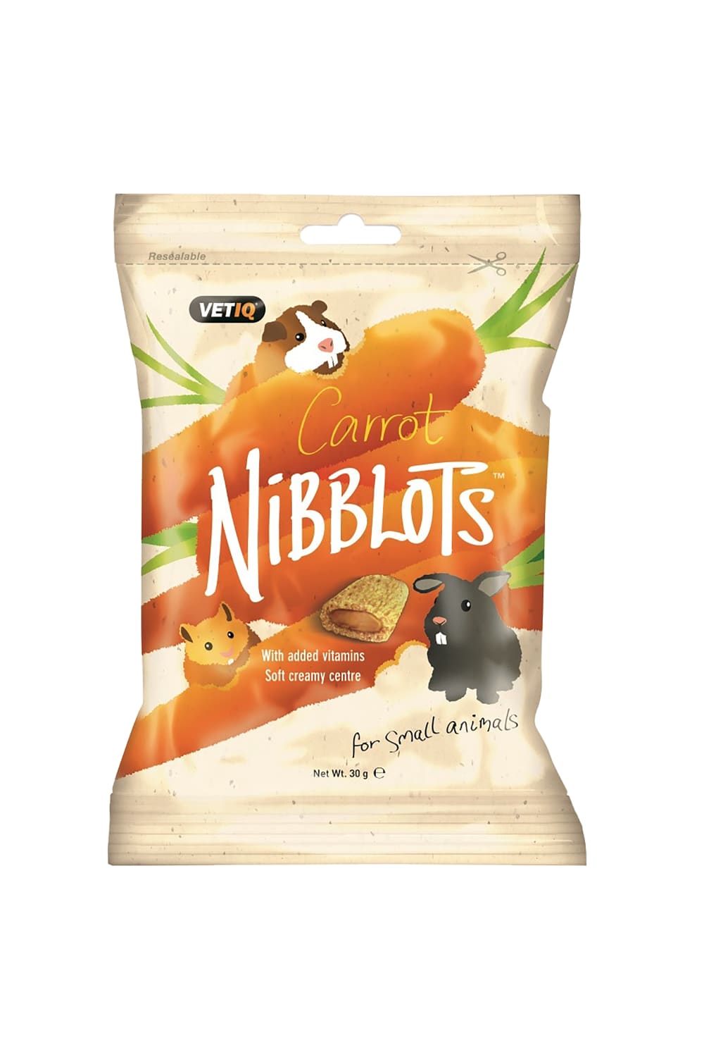 VetIQ Nibblots For Small Animals (Carrot) (1oz)