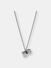Load image into Gallery viewer, Sterling Silver Lucky Dice Necklace