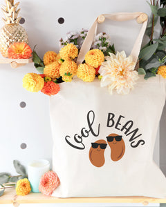 Cool Beans Cotton Canvas Tote Bag