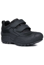 Load image into Gallery viewer, Geox Boys New Savage Abx Leather Sneakers (Black)