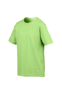 Gildan Childens/Kids SoftStyle Ringspun T-Shirt (Mint)