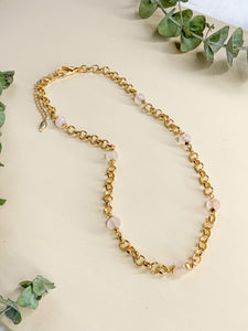 Canna Necklace - Gold