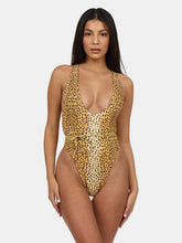 Load image into Gallery viewer, Drama One Piece Reversible Suit in Bali/Cheetah