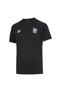 Ipswich Town FC Mens 22/23 Training Jersey - Black/Carbon