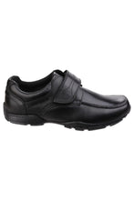 Load image into Gallery viewer, Hush Puppies Childrens Boys Freddy 2 Back To School Shoes (Black)