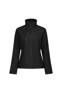 Regatta Womens/Ladies Ablaze 3 Layer Membrane Soft Shell Jacket (Black)