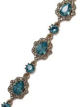 Load image into Gallery viewer, Drop Charm Crystal Embellished Bracelet