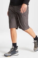 Load image into Gallery viewer, Mens Kiwi Long Length Shorts - Black Pepper
