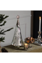 Load image into Gallery viewer, The Lustre Collection Christmas Tea Light Holder - 7cm x 6cm x 6cm