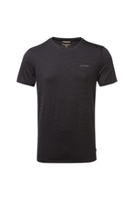 Load image into Gallery viewer, Mens Atmos Short Sleeved T-Shirt, Black Pepper