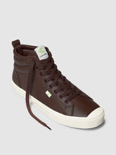 Load image into Gallery viewer, OCA High Brown Premium Leather Sneaker Women