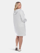 Load image into Gallery viewer, Plus Size Hoodie Sweatshirt Dress