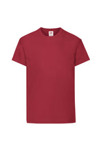 Load image into Gallery viewer, Fruit Of The Loom Childrens/Kids Original Short Sleeve T-Shirt (Brick Red)