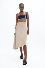 Load image into Gallery viewer, Mallorca PMI - Asymmetric Skirt - White Dove
