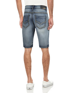 Men's Saddle Stitch Denim Short